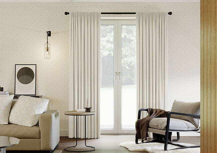 Stockholm, Pearl - Made to Measure Curtains - Image 3